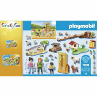Playset   Playmobil Family Fun - Educational farm 71191         63 Pièces  