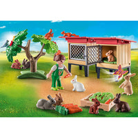 Playset Playmobil 71252 Country Rabbit Hutch 41 Kosi