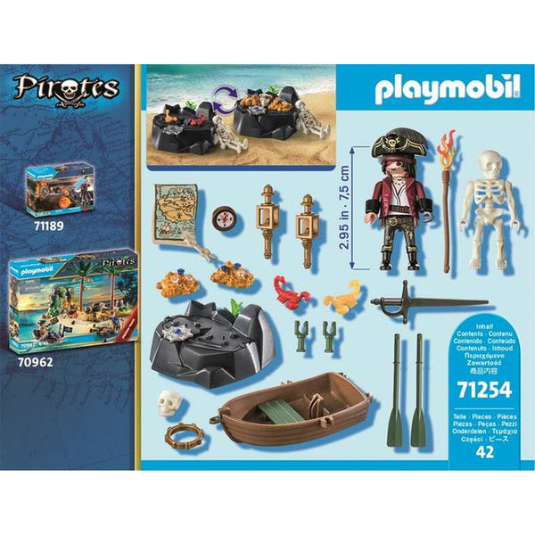 Playset Playmobil 71254 Pirates 42 Kosi