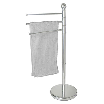 Free-Standing Towel Rack Wenko Exclusive 90 x 48.5 x 28.5 cm Silver