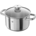 Casserole Zwilling 64040-006-0 Gris Acier Métal Acier inoxydable Ø 20 cm Ø 28 cm Ø 16 cm 1,5 L 6 L