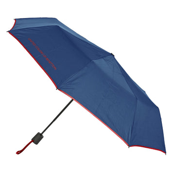 Foldable Umbrella Benetton Navy Blue (Ø 93 cm)