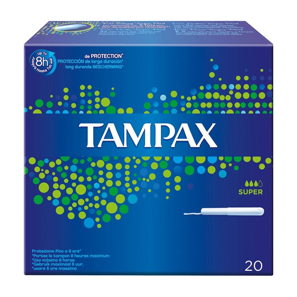 Super Tampons Tampax (20 uds)