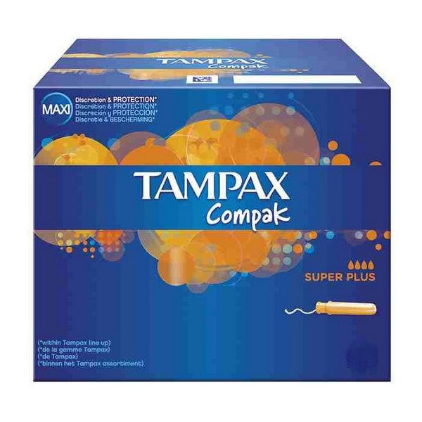 Super Plus Tampon Compak Tampax (22 uds)