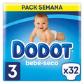 "Dodot Baby-Dry Diapers Size 3, 32 Diapers"