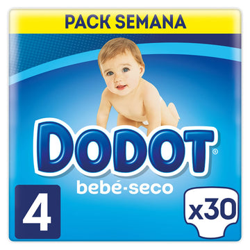 "Dodot Baby-Dry Diapers Size 4, 30 Diapers"