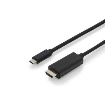 Câble USB-C vers HDMI Digitus AK-300330-020-S 2 m Noir