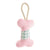 Dog chewing toy Hunter Salima Fluffy toy With string Pink Puppies