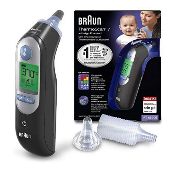 Thermometer Braun Healthcare ThermoScan 7 Black (Refurbished A+)