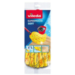 Serpillière Vileda Supermocio Soft Jaune Noir