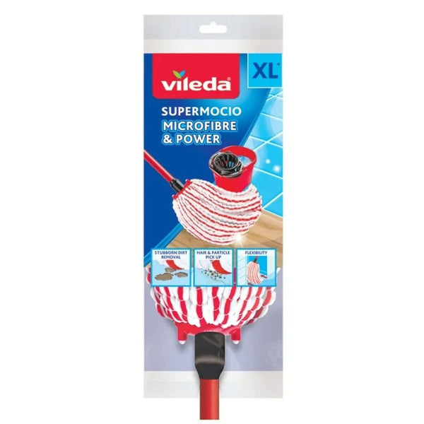 Replacement Vileda Microfibre & Power Mop Fibre (1 Unit)