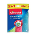 Microfibre cleaning cloth Vileda 4023103217409 3 Units