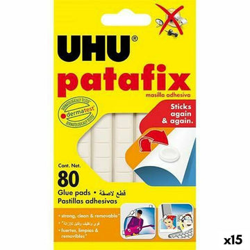 mastic UHU 80 Pièces 12 Pièces (15 Unités)