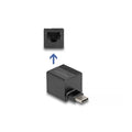 Omrežni Adapter USB v RJ45 DELOCK 66462 Gigabit Ethernet Črna