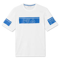 Men’s Short Sleeve T-Shirt Fila 683085.M67 White