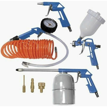 Air compressor accessories kit Scheppach 8 Pieces