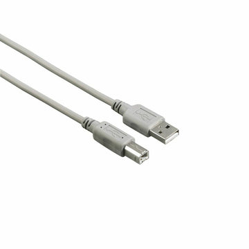 Kabel USB A v USB B Hama 00200900 1,5 m Siva