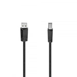 Câble USB 2.0 A vers USB B Hama 00200602 1,5 m Noir