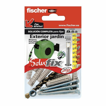 Kit de scellement Fischer Solufix 502680 Extérieur Jardin 15 Pièces