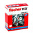 Chevilles et vis Fischer 44 mm (25 Unités)