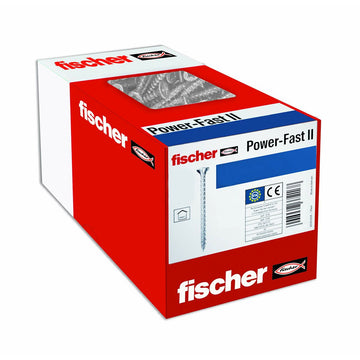 Box of screws Fischer fpf ii czp Galvanised 4 x 4 mm (200 Units)