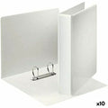 Ring binder Esselte White A4 (10Units)