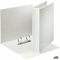 Ring binder Esselte White A4 (10Units)