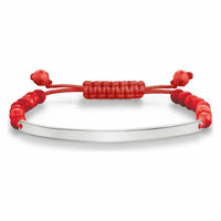 Damenarmreif Thomas Sabo Rot Silber Silberfarben