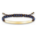 Bracelet Thomas Sabo LBA0056-892-32-L21v Blue Silver Golden (21 cm)