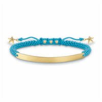 Damenarmreif Thomas Sabo LBA0060-848-1 Blau Gold (16 - 19 cm) (21 cm)