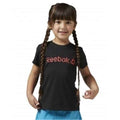 Child's Short Sleeve T-Shirt Reebok G ES Tee Bas Black Black