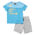 Sports Outfit for Baby Reebok G ES Inf SJ SS Blue Grey