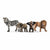 Figurines d'animaux Schleich 42387 Wild Life: Safari 4 Pièces Plastique