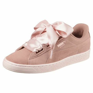 Sports Trainers for Women Puma Heart Pebble Pink
