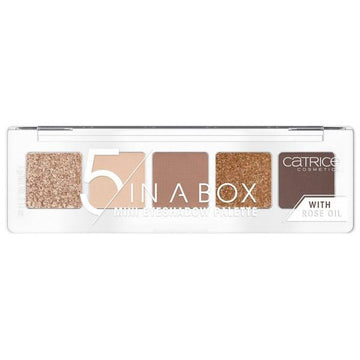 "Catrice 5 In A Box Mini Eyeshadow Palette 020-Soft Rose Look"