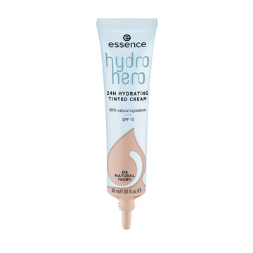 Obarvana vlažilna krema Essence Hydro Hero 05-natural ivory SPF 15 (30 ml)