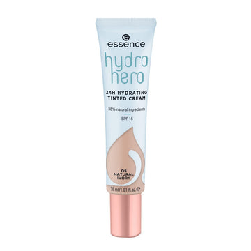Crème Hydratante avec Couleur Essence Hydro Hero 05-natural ivory SPF 15 (30 ml)