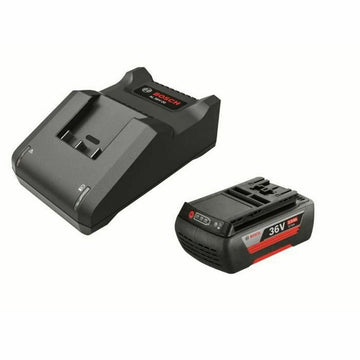 Charger and rechargeable battery set BOSCH Starter Set Litio Ion 2 Ah 36 V