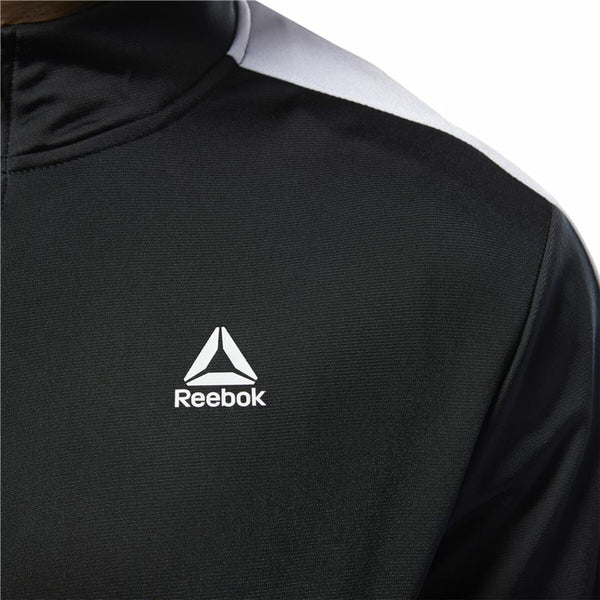 Veste de Sport pour Homme Reebok Essentials Linear Logo Noir