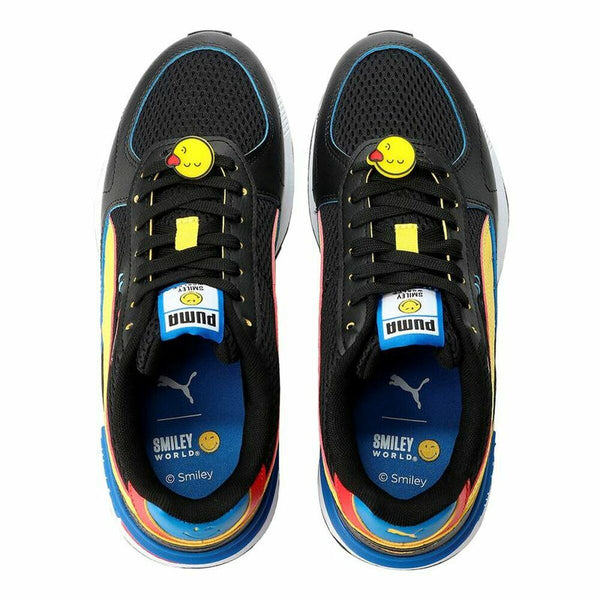 Chaussures de Sport pour Enfants Puma Graviton SMILEYWORLD Jr Noir