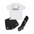 Ensemble Équipement de Football pour Enfants Puma Valencia CF Home 22/23 Blanc/Noir