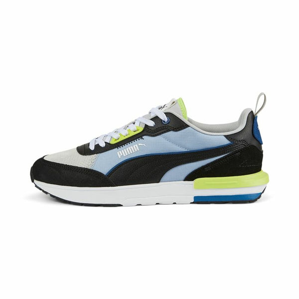 Chaussures casual homme Puma R22 Bleu Jaune