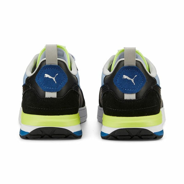 Chaussures casual homme Puma R22 Bleu Jaune