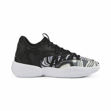 Basketball Shoes for Adults Puma Court Rider 2.0 Black Men
