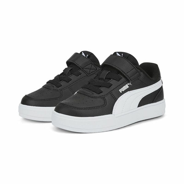 Sports Shoes for Kids Puma Caven Ac+ Ps Black