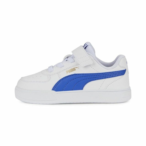 Sports Shoes for Kids Puma Caven Ac+ Ps  White