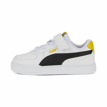 Sports Shoes for Kids Puma Caven Ac+ Ps White