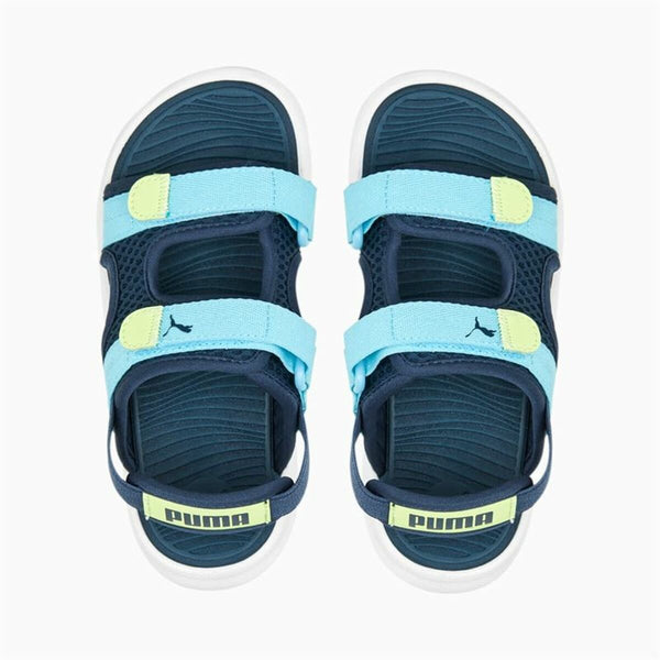 Damensandalen Puma Evolve Blau Wasser