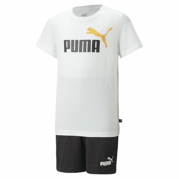 Completo Sportivo per Bambini Puma Set For All Time  Bianco