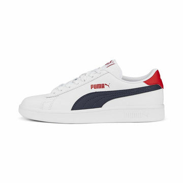 Scarpe Sportive per Bambini Puma Smash V2 L Bianco